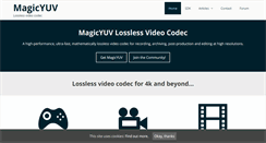 Desktop Screenshot of magicyuv.com