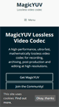 Mobile Screenshot of magicyuv.com